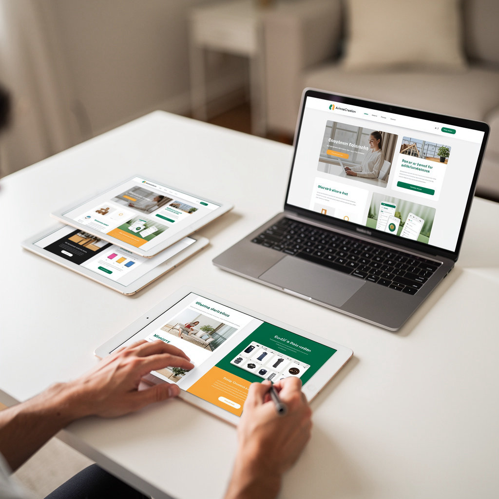 ArianaCreation portfolio showcase - custom website designs for Hilton Head businesses